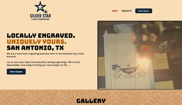 laser engraving website